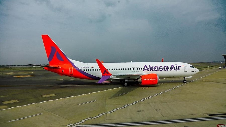 <div class="paragraphs"><p>Representative image of a Akasa Air carrier. </p></div>