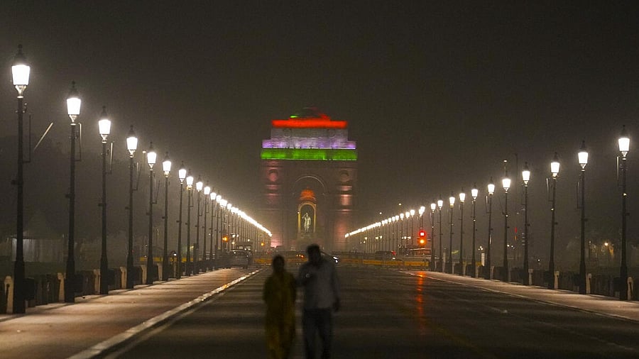 <div class="paragraphs"><p>Illuminated India Gate on I-Day eve in Delhi.</p></div>