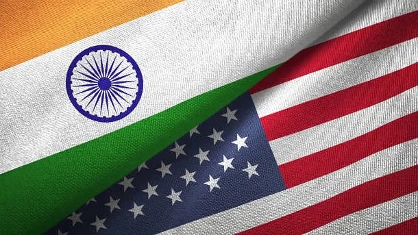 <div class="paragraphs"><p>Flags of India and the US. </p></div>
