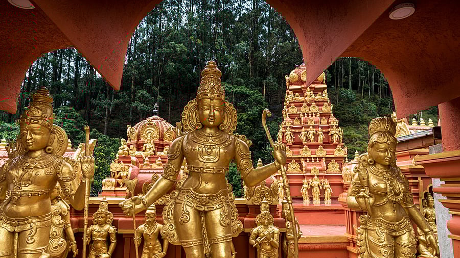 <div class="paragraphs"><p>The shrine of Rama And Seeta located in front of Seetha Amman Temple of Nuwara Eliya, Sri Lanka. Image for representation.</p></div>