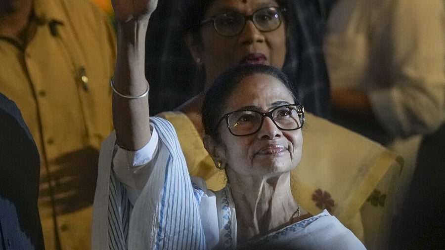 <div class="paragraphs"><p>West Bengal Chief Minister Mamata Banerjee during a programme organised to mark 12 years of 'Kanyashree Prakalpa', state government's social welfare scheme for girls, in Kolkata, Thursday, Aug. 14, 2025.</p></div>