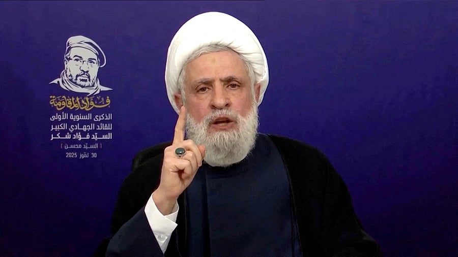 <div class="paragraphs"><p>Lebanon’s Hezbollah Chief Naim Qassem</p></div>