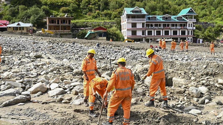 <div class="paragraphs"><p>Uttarkashi disaster: Rescue work underway</p><p></p></div>