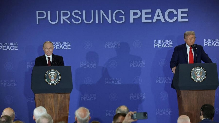 <div class="paragraphs"><p>US President Trump meets with Russian President Putin in Alaska</p><p></p></div>