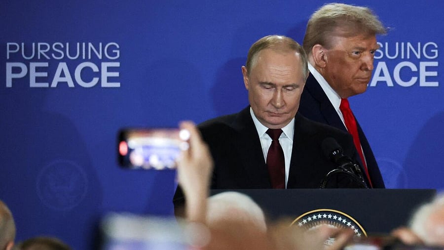 <div class="paragraphs"><p>US President Trump meets with Russian President Putin in Alaska</p><p></p></div>