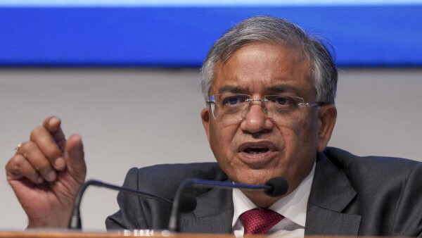 <div class="paragraphs"><p>Chief Election Commissioner Gyanesh Kumar addresses a press conference, in New Delhi, Sunday, Aug. 17, 2025. </p></div>