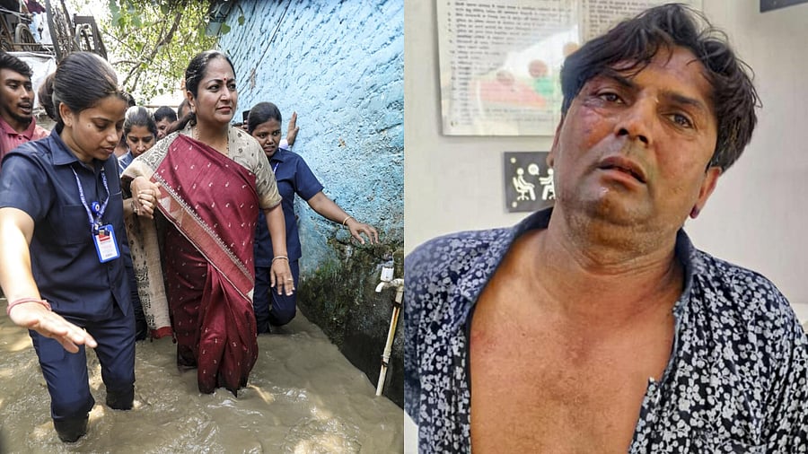 <div class="paragraphs"><p>Delhi CM Rekha Gupta (L); Rajesh Bhai Khimji, accused of attacking Gupta. </p></div>