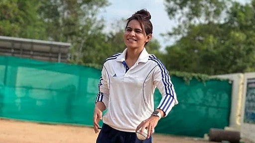 <div class="paragraphs"><p>Gouher Sultana at training.</p></div>