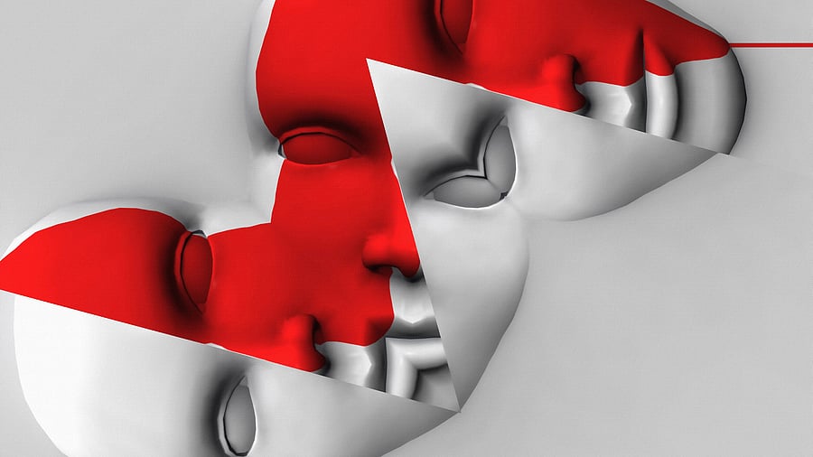 The lies we tell and the masks we wear...