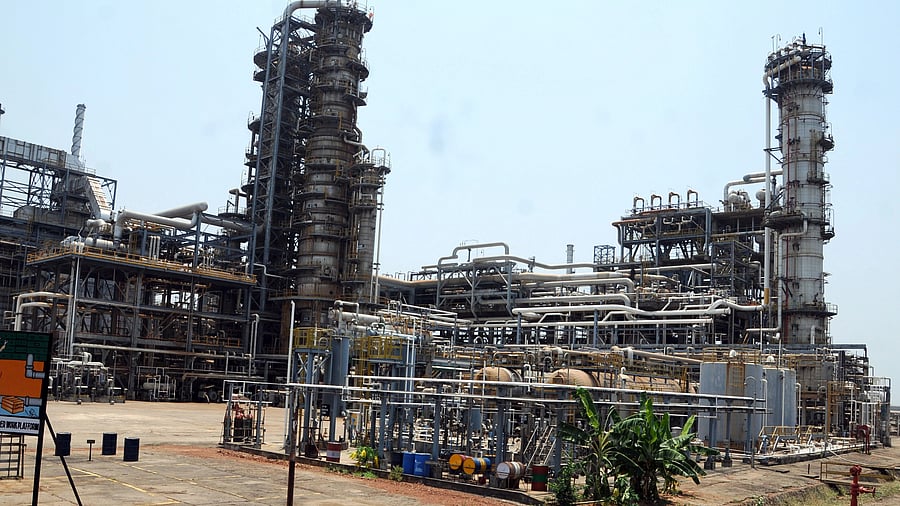 A view of MRPL unit in Mangaluru. -Photo/Govindraj Javali
A view of Mangaluru Chemicals and Fertilisers (MCF).
