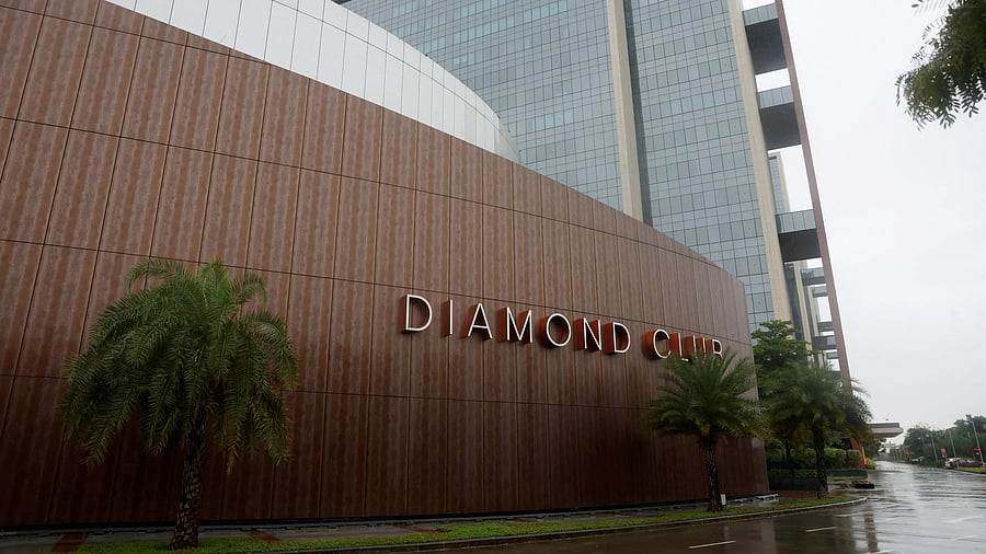 <div class="paragraphs"><p>A view of Surat Diamond Bourse (SDB), a diamond trade centre located in Diamond Research and Mercantile City, also known as DREAM City, in Surat, August 15, 2025. </p></div>