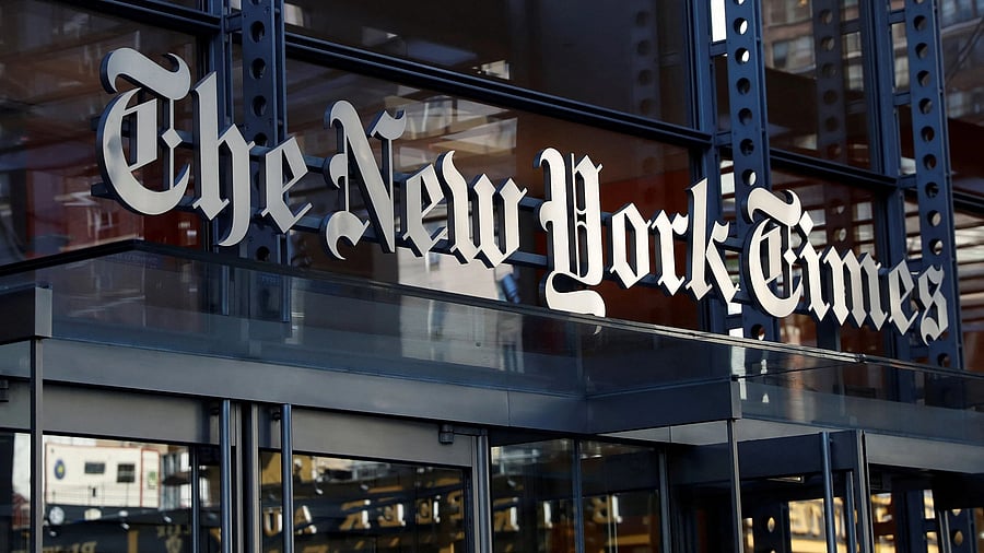 <div class="paragraphs"><p>The New York Times building is seen in Manhattan, New York.</p></div>