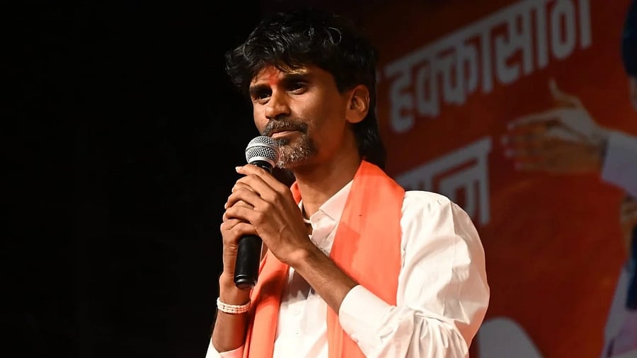 <div class="paragraphs"><p>Indian Maratha quota reservation activist Manoj Jarange Patil.</p></div>