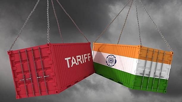 <div class="paragraphs"><p>Representative image for US tariff on India import trade, showing war cargo shipping container.</p></div>