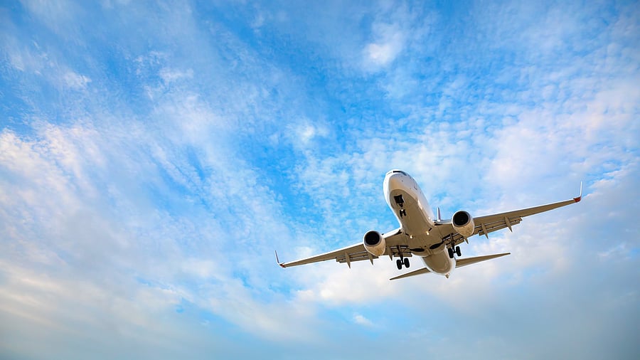 <div class="paragraphs"><p>An image of an airplane in flight. For representative purposes.</p></div>