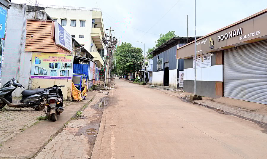 <div class="paragraphs"><p>A view of the Industrial Estate on Gokul Road in Hubballi.</p></div>