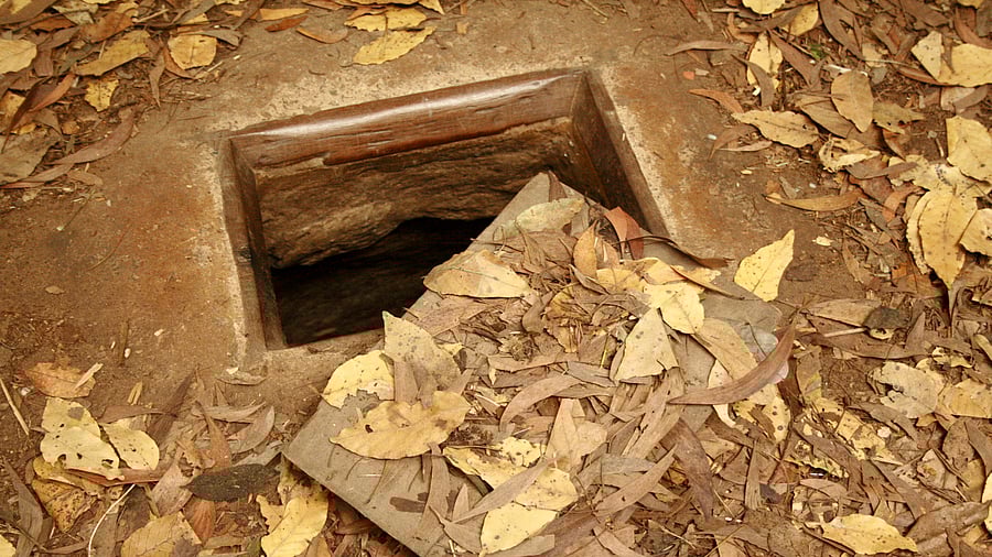 <div class="paragraphs"><p>The Cu Chi Tunnels were used by Viet Cong soldiers as hiding spots for combat.</p></div>