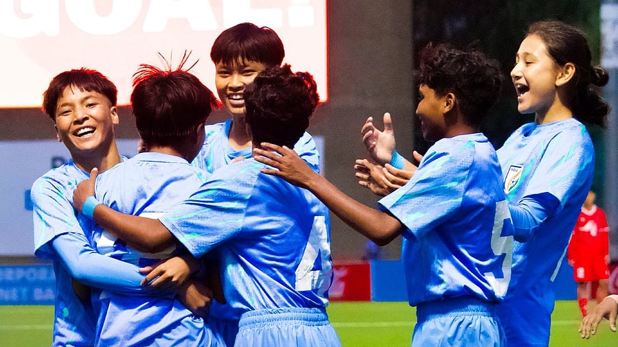 <div class="paragraphs"><p>India were crowned champions of the SAFF U-17 Women’s Championships on Sunday. </p></div>