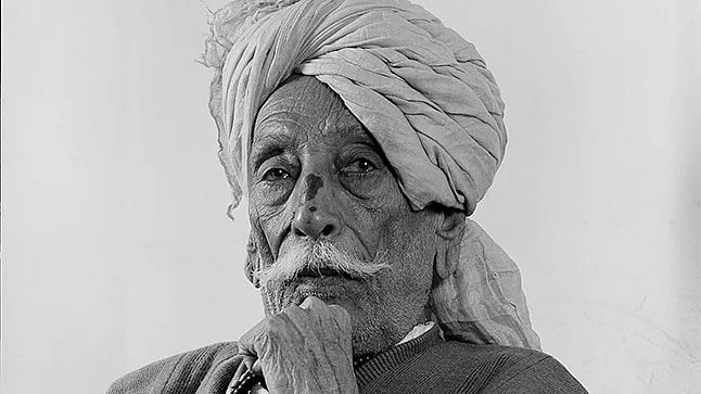 One of the photographs at the exhibition.