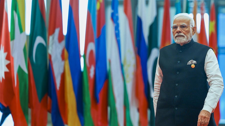 <div class="paragraphs"><p>Prime Minister Narendra Modi during the SCO Heads of State Council Summit, in Tianjin, China.</p></div>