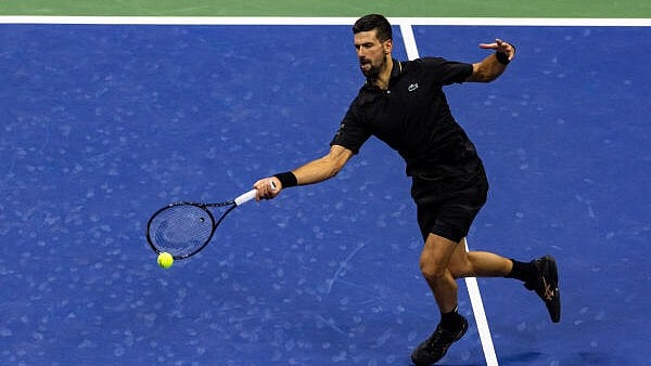<div class="paragraphs"><p>Novak Djokovic of Serbia in action.</p></div>