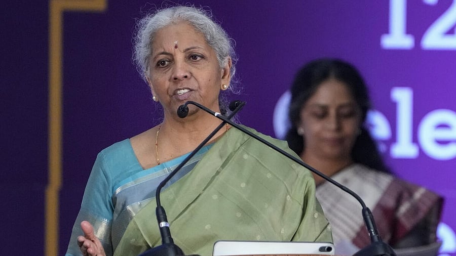 <div class="paragraphs"><p>Finance Minister Nirmala Sitharaman addresses the gathering during the 120th foundation day celebrations of City Union Bank, in Chennai.</p></div>