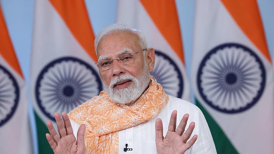 <div class="paragraphs"><p>PM Modi launches Bihar Rajya Jeevika Nidhi Saakh Sahkari Sangh Ltd.</p></div>