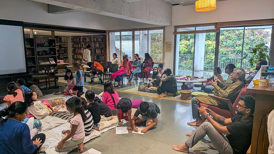 <div class="paragraphs"><p>Over 135 kids dropped in on the opening day of the children’s library at Bangalore International Centre, Domlur.</p></div>