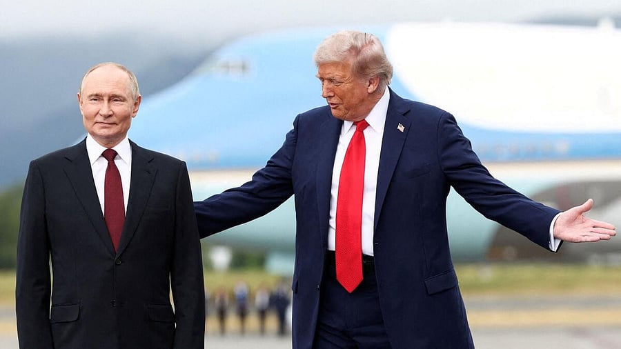 <div class="paragraphs"><p>US President Trump meets with Russian President Putin in Alaska</p><p></p></div>