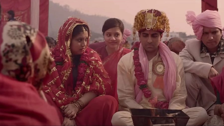 In 2015 Bollywood film ‘Dum Laga Ke Haisha’, Sandhya (Bhumi Pednekar) faces emotional abuse by her husband Prem (Ayushmann Khurrana) for being overweight.