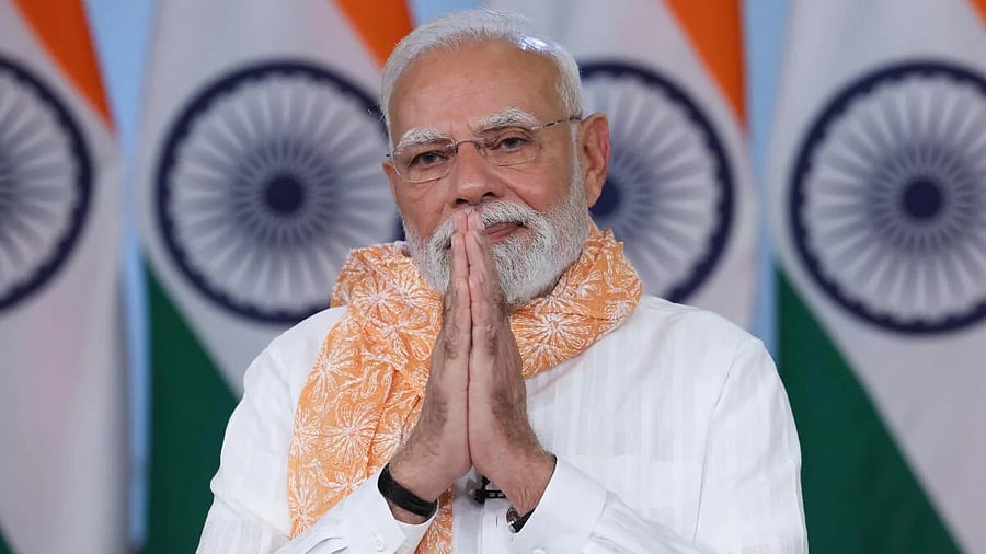 <div class="paragraphs"><p>Prime Minister Narendra Modi during the launch of the Bihar Rajya Jeevika Nidhi Saakh Sahkari Sangh Limited, via video conferencing.</p></div>