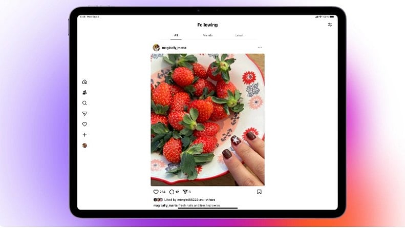 <div class="paragraphs"><p>Instagram for iPad.</p></div>
