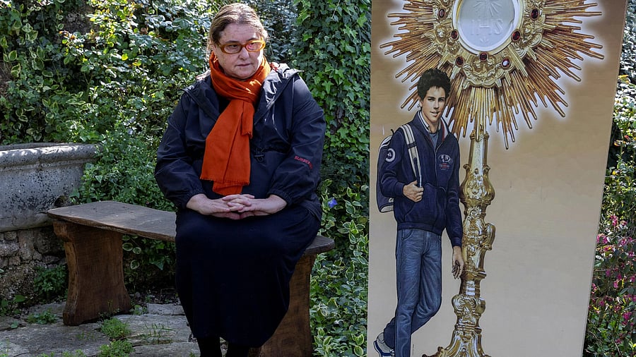 <div class="paragraphs"><p> Antonia Salzano mother of Carlo Acutis, who died of leukemia in 2006 aged 15 and is set to become the first saint of the millenial generation.</p></div>