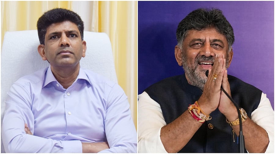 <div class="paragraphs"><p>Richest minister in the country is TDP's Dr Chandra Sekhar Pemmasani(L),  Karnataka's Deputy Chief Minister D K Shivakumar is second richest.</p></div>