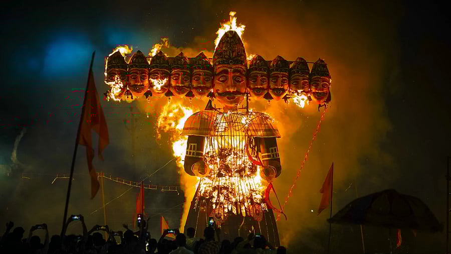 <div class="paragraphs"><p>Ravan Dahan during Dussehra festival. Image for representation.</p></div>