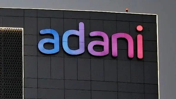 <div class="paragraphs"><p>The logo of the Adani Group.</p></div>
