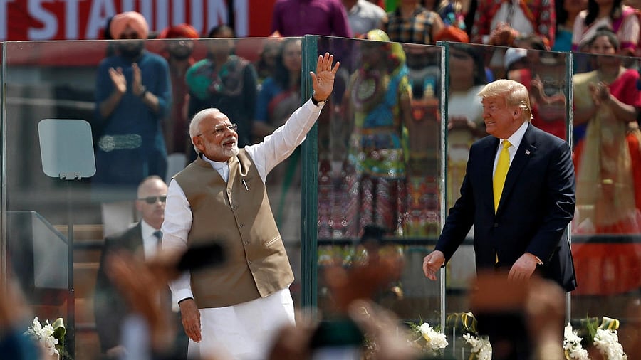 <div class="paragraphs"><p>File photo of PM Narendra Modi with US President Donald Trump </p></div>