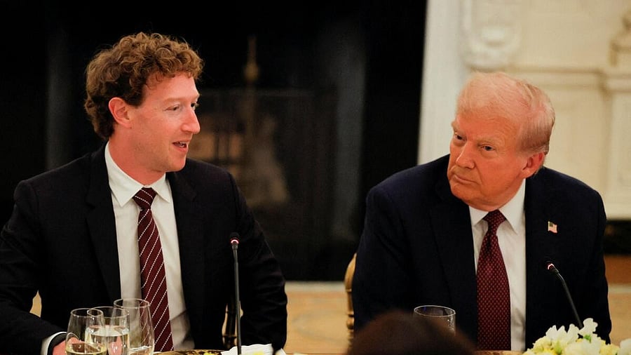 <div class="paragraphs"><p>Private dinner for business leaders hosted by US President Trump, in Washington.</p></div>