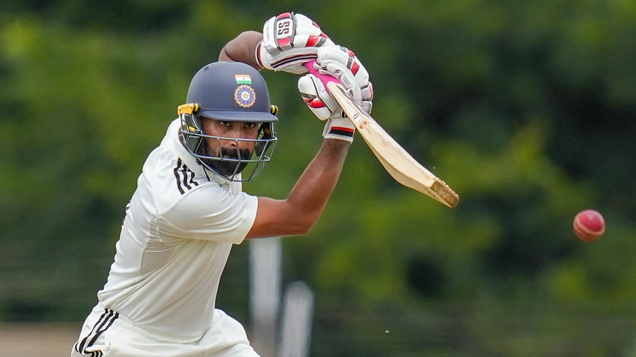 <div class="paragraphs"><p>South Zone’s N Jagadeesan missed out on a double century by just three runs against North Zone in the Duleep Trophy semifinal on Friday. &nbsp;</p></div>