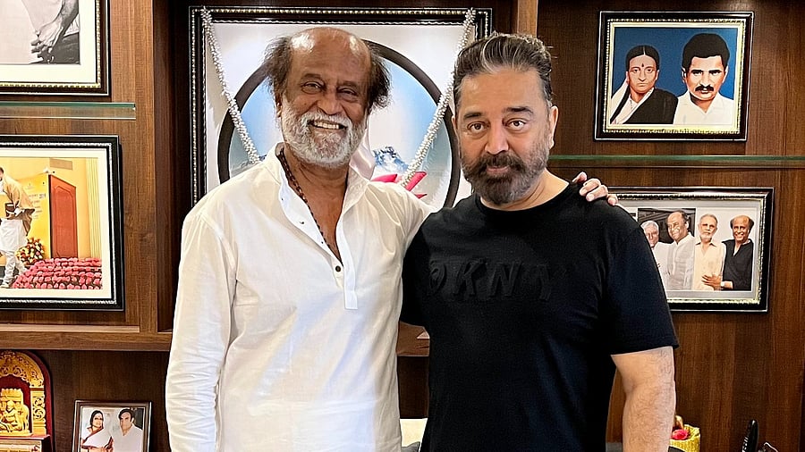 <div class="paragraphs"><p>Rajinikanth (left) and Kamal Haasan. </p></div>