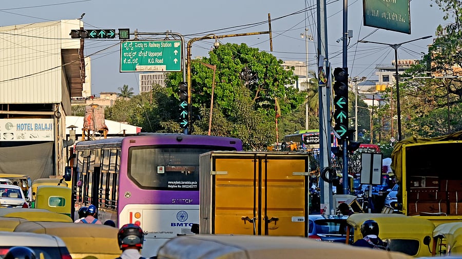 <div class="paragraphs"><p>AI technology deployed to regulate traffic at Shantala Junction. </p></div>