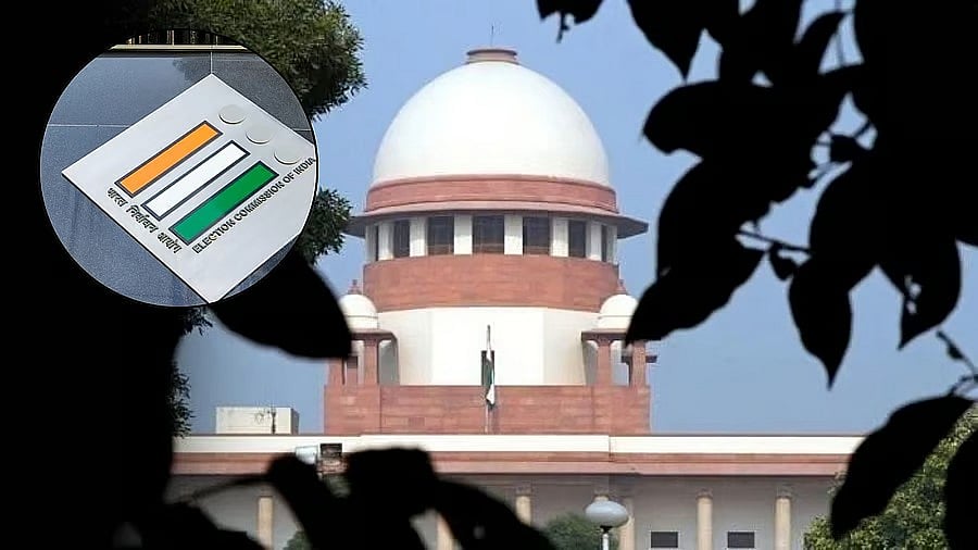 <div class="paragraphs"><p>A view of the Supreme Court, EC logo (inset)</p></div>