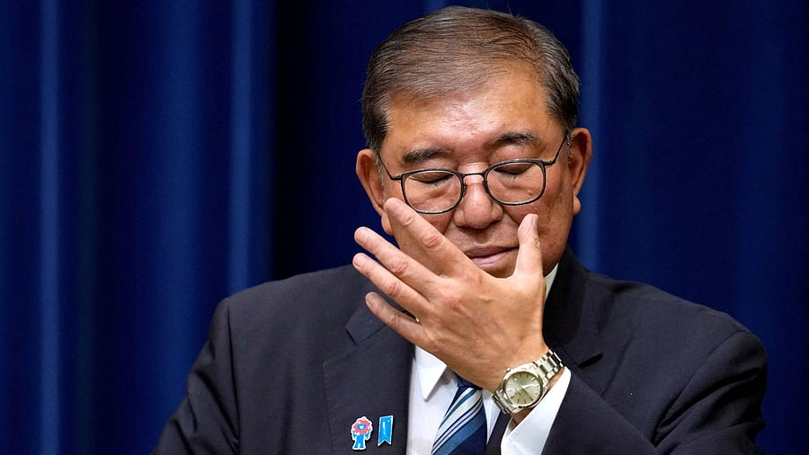 <div class="paragraphs"><p> Japanese Prime Minister Shigeru Ishiba</p></div>