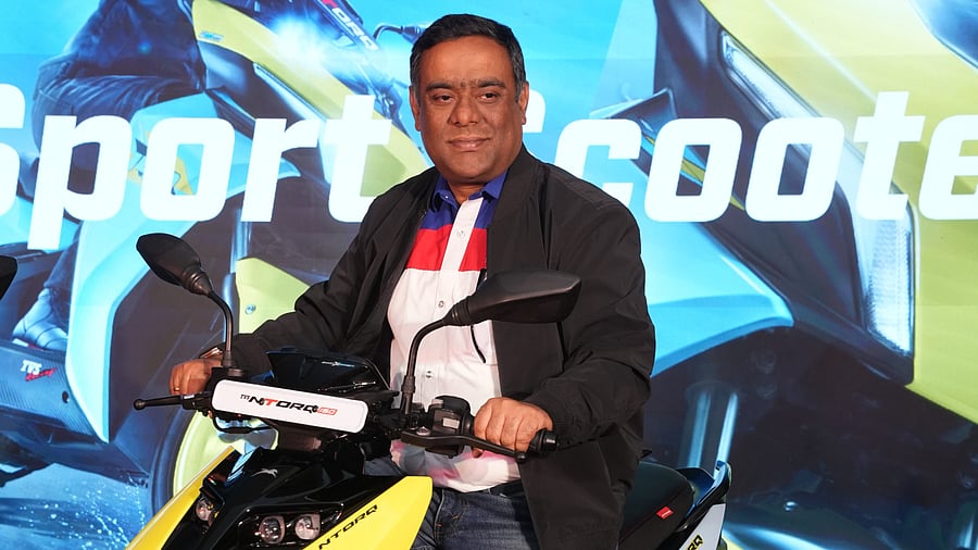 <div class="paragraphs"><p>Aniruddha Haldar, Senior Vice President - Head Commuter &amp; EV Business, TVS Motor Company.</p></div>