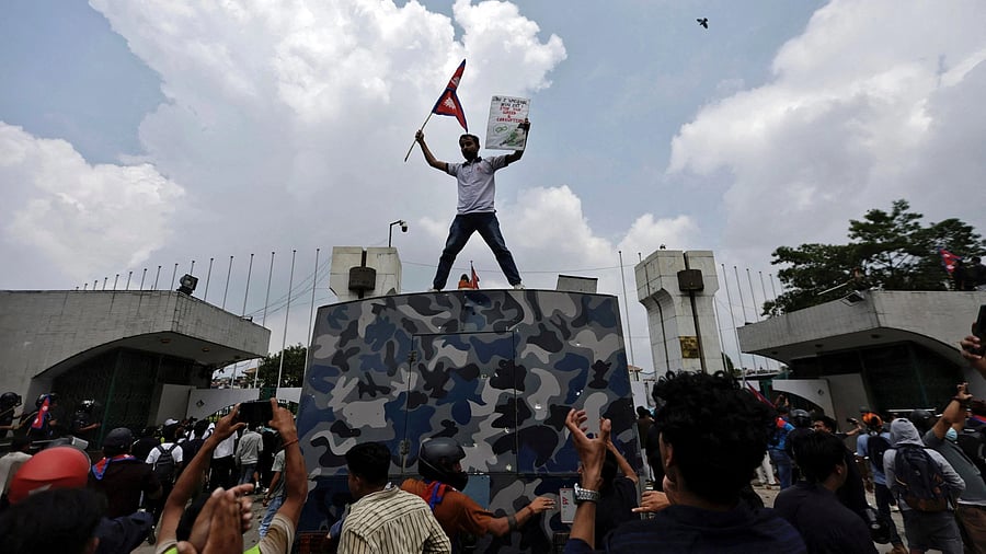 <div class="paragraphs"><p>Nepal protest.</p></div>