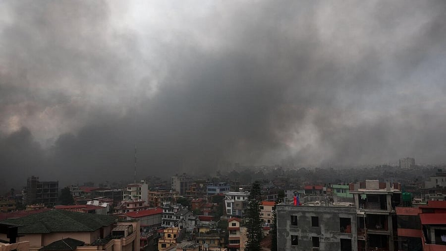 <div class="paragraphs"><p>Protest against Monday's killing of 19 people after anti-corruption protests, in Kathmandu</p><p></p></div>