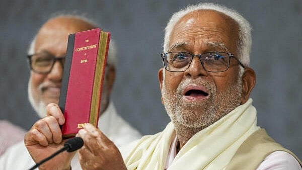 <div class="paragraphs"><p>Opposition's vice presidential candidate B. Sudershan Reddy</p></div>