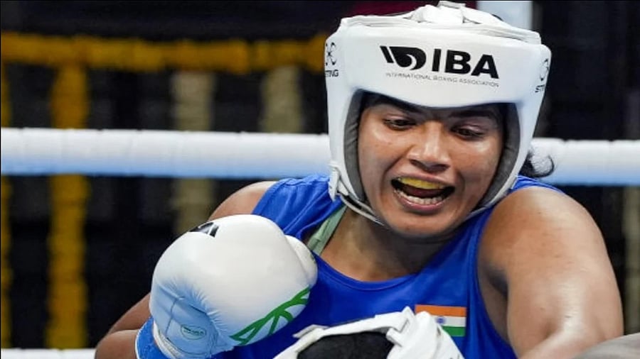 <div class="paragraphs"><p>India's heavyweight boxer Nupur Sheoran.</p></div>