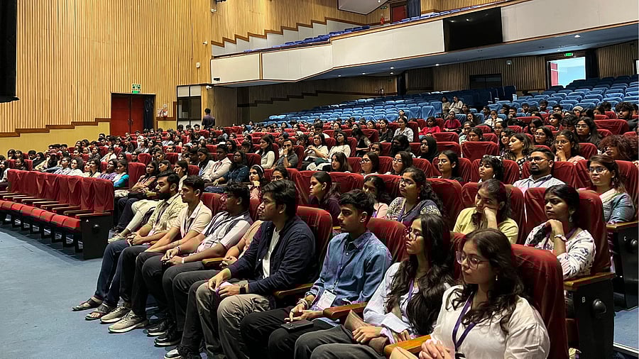 <div class="paragraphs"><p>Participants at the World Suicide Prevention Day event in the city on Wednesday. </p></div>