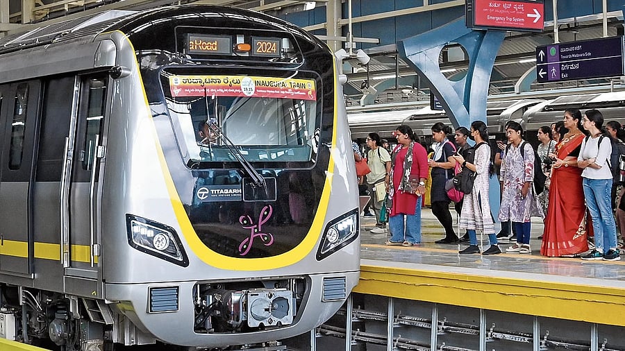 <div class="paragraphs"><p>With four trains, the BMRCL is now running 55 one-way trips from RV Road and Bommasandra.</p></div>